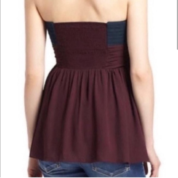 Maeve Anthropologie Strapless Top - Picture 2 of 6